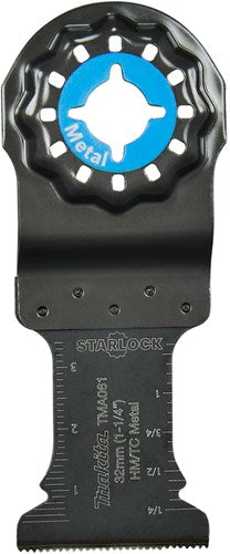 Makita accessoires makita tma061 invalzaagblad | rvs | 32 x 40 mm | 5 stuks - b-64951-5