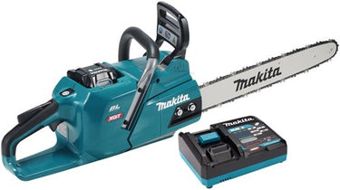 Makita uc013gt101 | xgt 40 v max kettingzaag 45 cm | 5,0 ah accu (1 st) | snellader | in doos uc013gt101