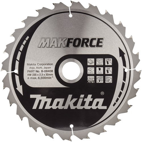 Load image into Gallery viewer, Makita accessoires makita zaagb hout 235x30x24t 20g - b-08408
