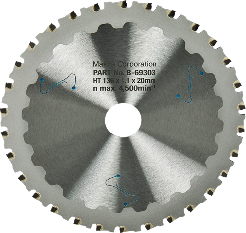 Load image into Gallery viewer, Makita accessoires makita zaagblad ffcut 136x20x1,1 30t 0g - b-69303
