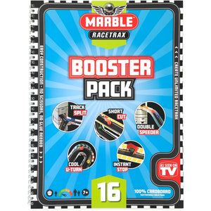 Marble racetrax knikkerbaan boosterpack basic set 16 sheets 3m