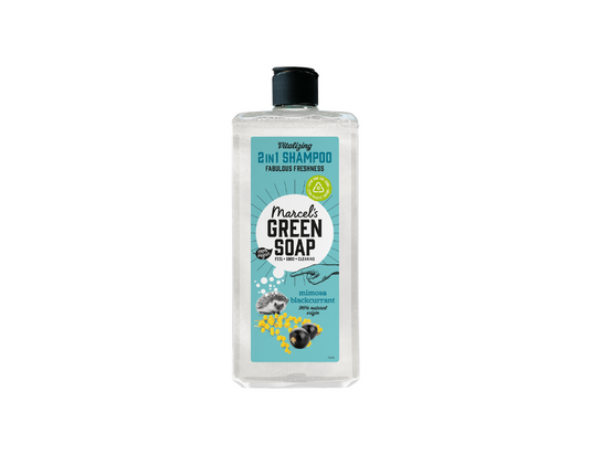 Marcel's green soap shampoo conditioner - mimosa zwarte bes - 300ml