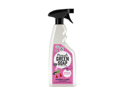 Marcel's green soap badkamerreiniger spray - patchouli cranberry