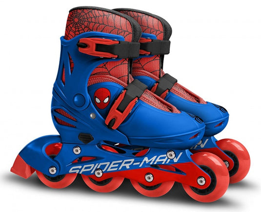 Spider-Man inlineskates hardboot rood blauw maat 30-33