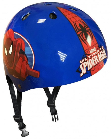 Load image into Gallery viewer, Marvel Spider-Man Skatehelm Blauw Rood maat 54 60 cm
