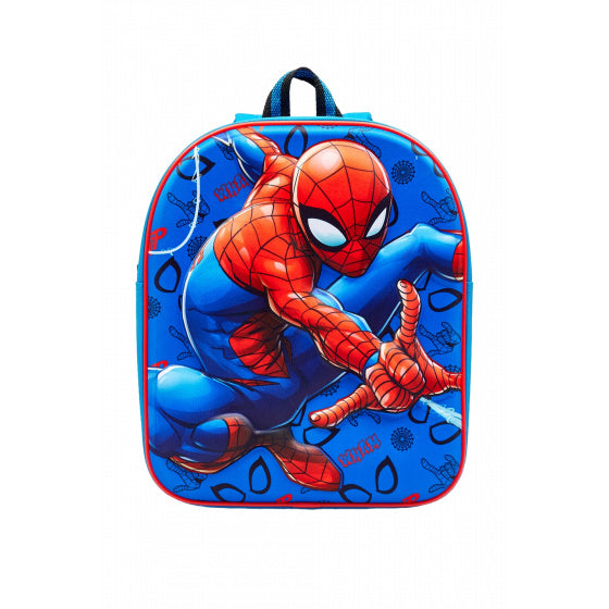 Load image into Gallery viewer, Marvel Spider-Man 3D Rugzak 30 x 25 Jongens blauw
