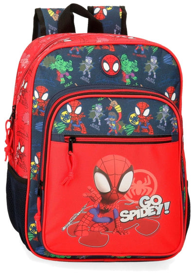 Load image into Gallery viewer, Marvel Spider-man Go Schoolrugzak Junior Rood
