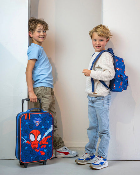 Load image into Gallery viewer, Marvel Spidey Simply Kind Schooltas Jongens 6 liter Blauw Rood
