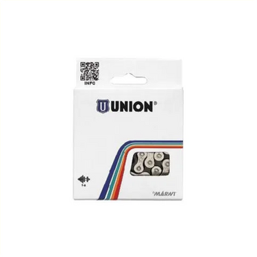 Union Anti Roes Fietsketting 1 2x1 8 - 112 schakels - Titanium Grijs