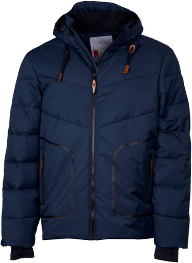 Maupiti Marck II padded winterjas heren donkerblauw maat L