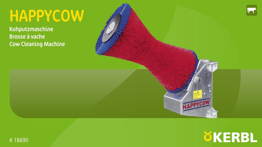 Happycow koeborstel uno horizontaal
