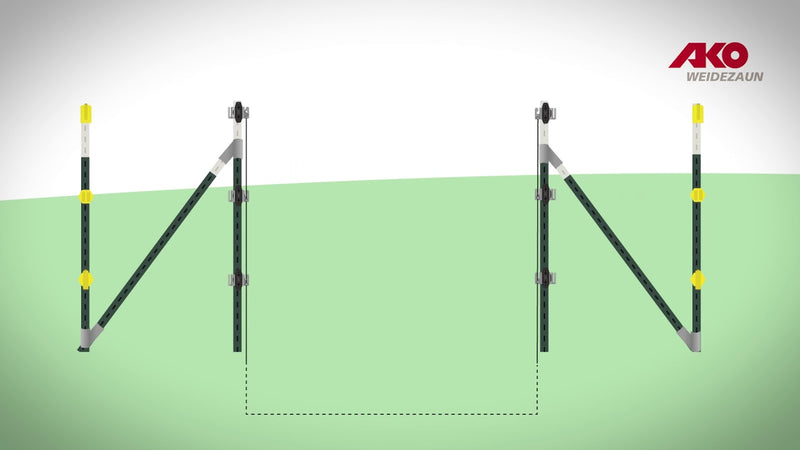 Load image into Gallery viewer, Ako producten klemringisolator t post zwart 25 stuks
