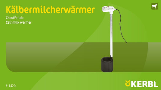 Kalvermelkverwarmer met thermostaat beugelgreep