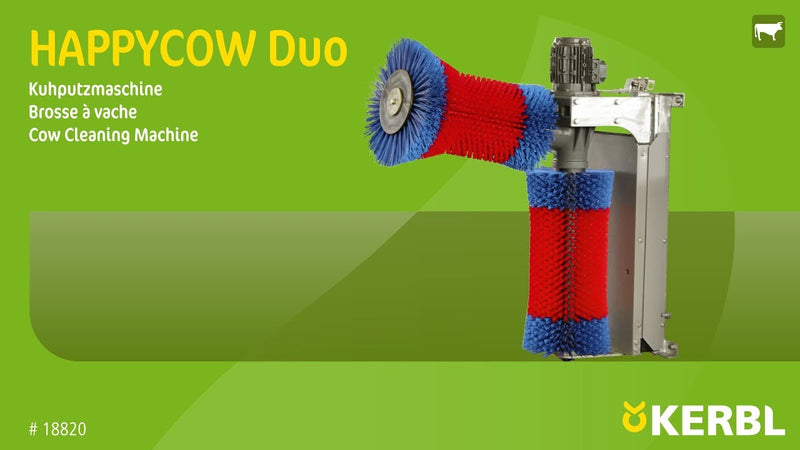 Load image into Gallery viewer, Happycow koeborstel duo
