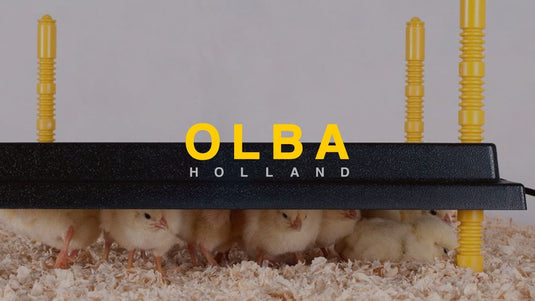 Olba producten warmteplaat voor kuikens 40x60cm 62watt