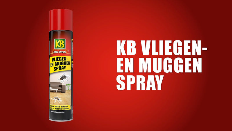 Load image into Gallery viewer, Kb bestrijding kb vliegen en muggen spray 400ml

