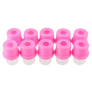 Sibel nails remover soak off vingerhoedjes roze 10st.