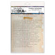 Ranger ink ranger • dina wakley media typed ledgers set 2 12sheets