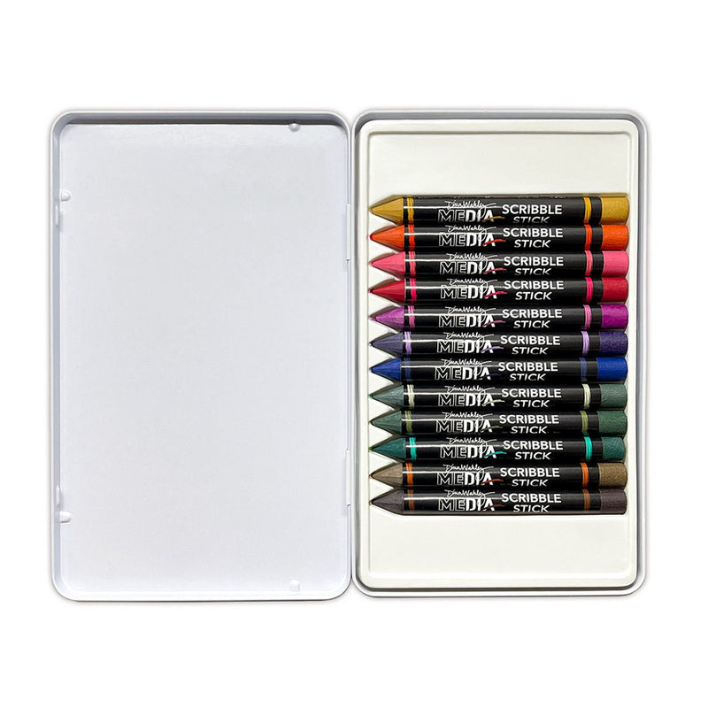 Load image into Gallery viewer, Ranger ink ranger • dina wakley media scribble sticks 5 12pcs
