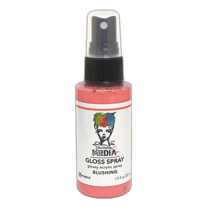 Ranger ink ranger • dina wakley media gloss spray blushing