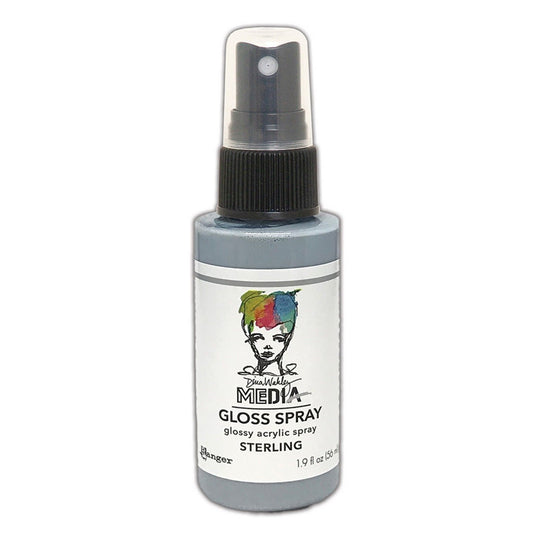 Ranger ink ranger • dina wakley media gloss spray sterling