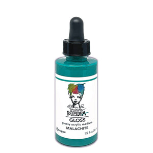 Ranger ink ranger • dina wakley media gloss dropper style malachite