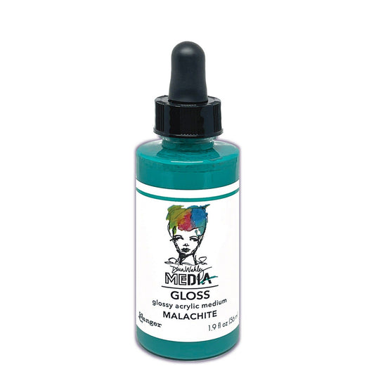 Ranger ink ranger • dina wakley media gloss dropper style malachite