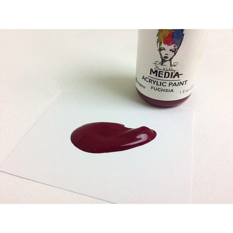 Load image into Gallery viewer, Ranger ink ranger • dina wakley media heavy body acrylic paint fuchsia
