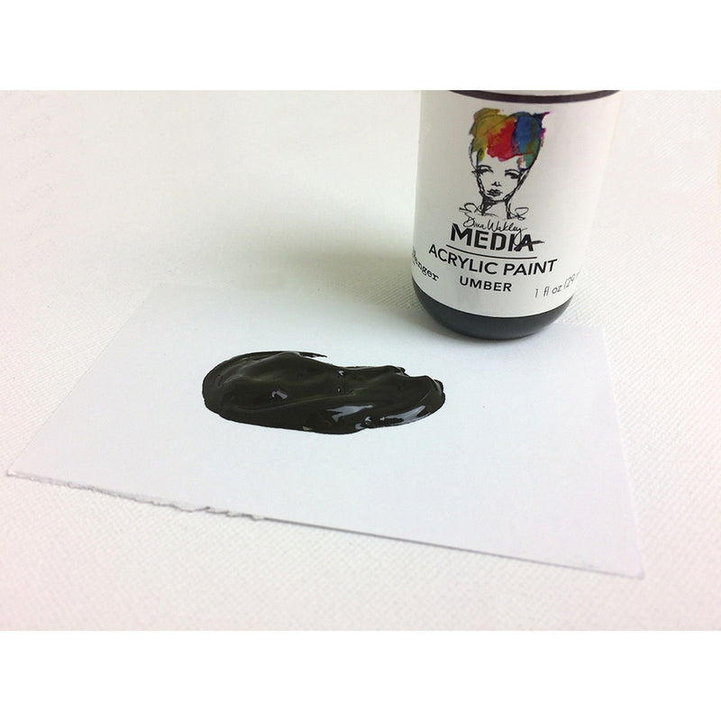 Load image into Gallery viewer, Ranger ink ranger • dina wakley media heavy body acrylic paint umber
