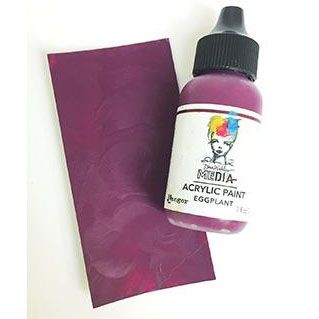 Load image into Gallery viewer, Ranger ink ranger • dina wakley media heavy body acrylic paint eggplant
