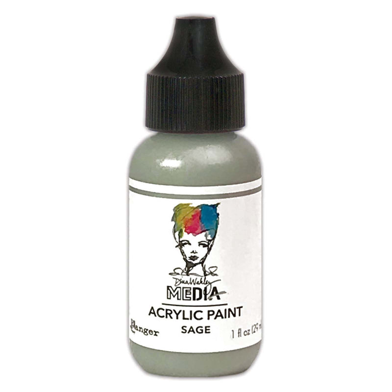 Load image into Gallery viewer, Ranger ink ranger • dina wakley media heavy body acrylic paint sage 29ml
