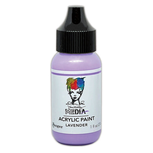 Ranger ink ranger • dina wakley media heavy body acrylic paints lavender
