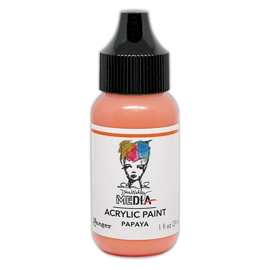 Ranger ink ranger • dina wakley media heavy body acrylic paints papaya