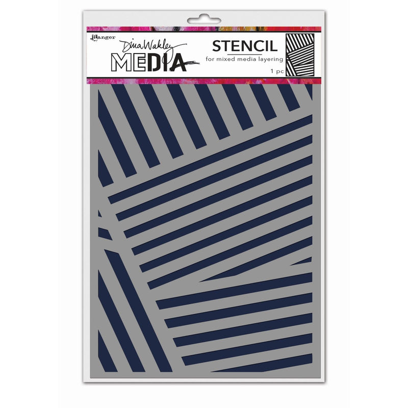 Load image into Gallery viewer, Ranger ink ranger • dina wakley media stencils angles
