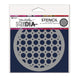 Ranger ink ranger • dina wakley media stencil rattan coaster