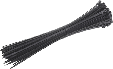 Meister kabelbinder 120x2.5mm zw 50st - wu7452120