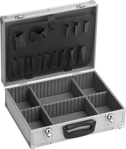 Meister koffer aluminium 39,5x13x30 w - wu9095330