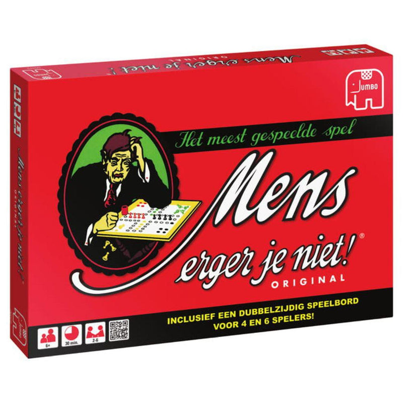Load image into Gallery viewer, Jumbo mens erger je niet! - bordspel
