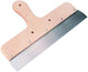 Melkmeisje spackmes 200mm houten greep rvs - mm650200 - mm650200