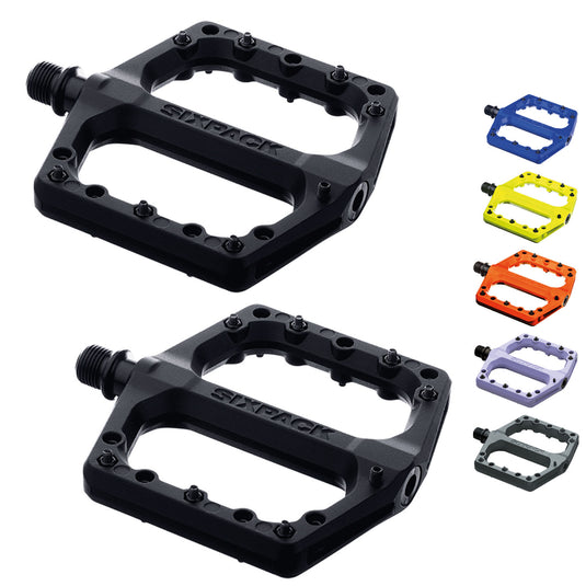 Sixpack racing menace pedals 3.0 | orange