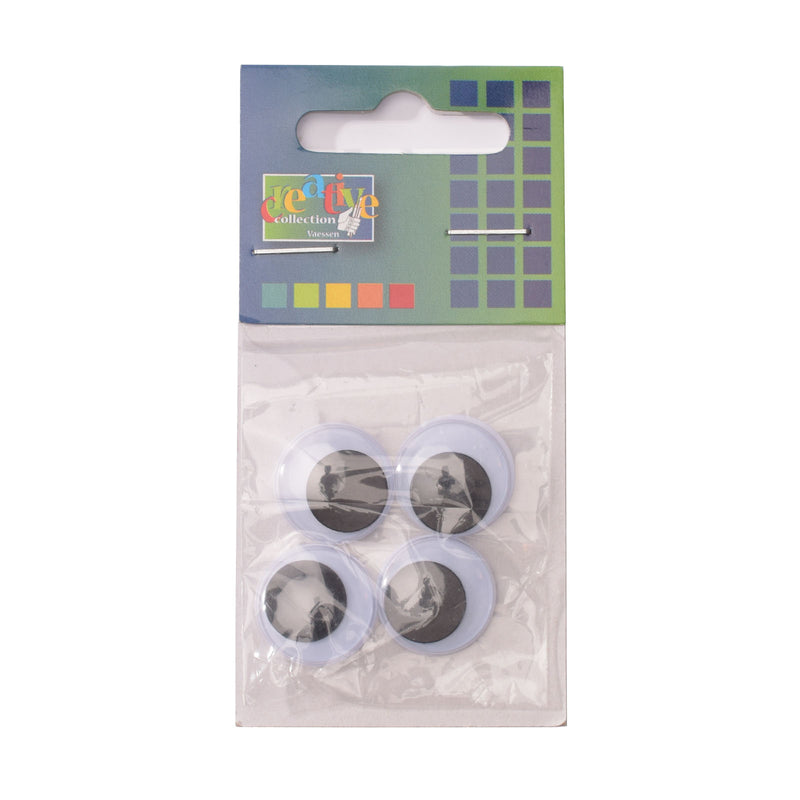 Load image into Gallery viewer, Darice • ogen beweegbaar aannaai 18mm 4pcs
