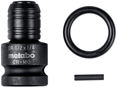 Metabo accessoires adapter | 1 2 naar 1 4 | e6.3 | slagvast | (3 delig) - 628837000