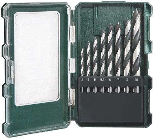Metabo accessoires houtborencassette promotion 8 delig - 626705000