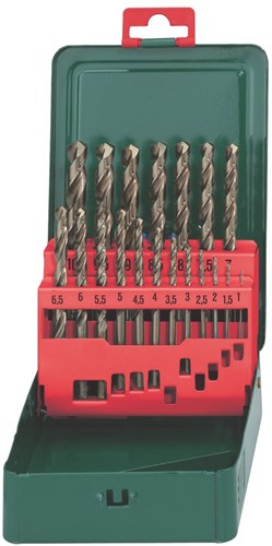 Metabo accessoires hss-co borencassette (19 dlg.) - 627157000