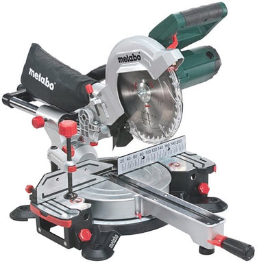 Metabo afkortzaag kgs 216 m met trekfunctie | nieuw model + ksu 401 onderstel - 690858000