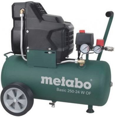 Metabo basic 250-24 w compressor + lpz-4 toebehorenset - 690836000