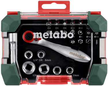 Metabo accessoires metabo bit-box promotion | 26-delig - met dopsleutels - 626701000