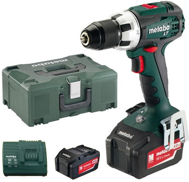 Metabo bs 18 lt schroefboormachine | 18v 2x 4.0ah li-ion - 602102500