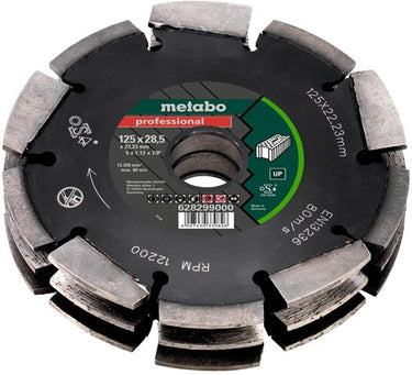Metabo accessoires metabo dia-fs3 professional diamantschijf - 125 x 22,23mm - up - universeel | 628299000 - 628299000
