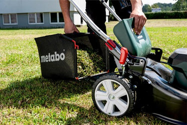 Metabo rm 36-18 ltx bl 46 | accu-grasmaaier | incl. 2x 5.2ah accu + lader - 601606650